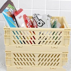 SS 폴딩박스 수납 아이보리 약통