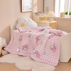 산리오 디즈니 캐릭터 정품 이불 담요 110x150