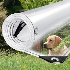 투명 방수포 대형 두꺼운 pvc 바람막이 방풍비닐 방수 비닐 천막 커튼 테라스 베란다 옥상 마당 차량 캠핑 이사 천막 바닥 보호 커버 고투명 PVC 발코니 장마철 방수 천