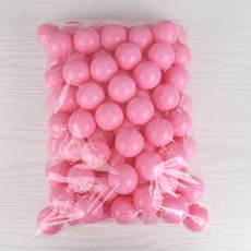 CC優質 抽摸獎球 開口球 摸獎箱子 搖獎球 乒乓球 空心球 課可打開 抽簽 家庭游戲, 【推薦加厚款】4cm粉色開口球50個, 1個