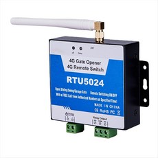 RTU5024 GSM 게이트 오프너 자동 게이트 액세스 컨트롤러 4G GSM 게이트 오프너 무료 전화 차고 리모컨 리모컨, 파란색