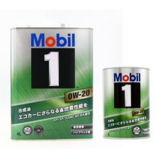 Mobil 1 合成機油 0W-20 汽油引擎/混合動力車適用 省油高效, 1個, 美孚 MOBIL1 0W20, 4L, 本田