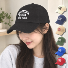 브루클린 여성 캡모자 남자 볼캡