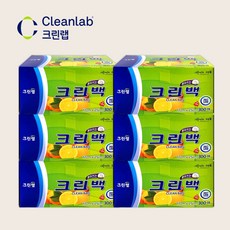 크린랲 뽑아쓰는 크린백 미니 17 x 25 cm, 미니(XS), 300개입, 6개