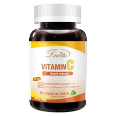 Lovita 愛維他 緩釋型維生素 C, 60錠, 1罐