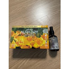 아우라 드라이 건조기시트 120매 1개(윌유메리미 로즈워터&프리지아)+특별증정(아우라 알콜리크 멀티퍼퓸 150mL 코튼향)