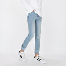 Denim Workshop 男式日常修身直筒輕薄牛仔褲緊身牛仔褲