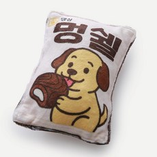 [반려잡화점] 강아지 장난감 노즈워크 놀이 삑삑이 인형, 1개, 멍쉘