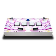 yuancon SDVX 사운드 볼텍스 A2GCONNECT 12 상품 사볼콘, 1개, 2. 핑크 골드 산허 탑