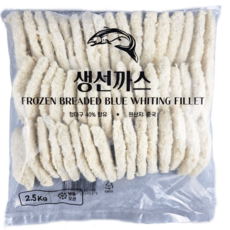 농우 생선까스 2.5kg, 1개