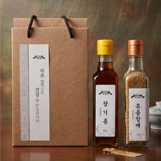 하남댁 저온압착 참기름+참깨 선물세트, 1개