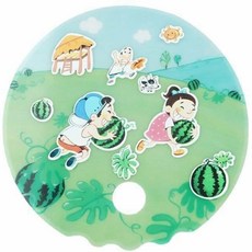 셀러덕 수박부채 10개 부채만들기