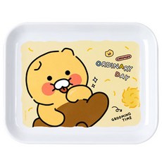 춘식이 오디너리 트레이 예쁜 쟁반, 1개, 그루밍
