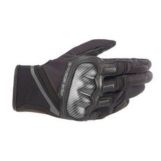 長野車業 Alpinestars CHROME GLOVES 消光格紋轉印配色, 黑灰