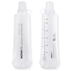 노바핏 소프트플라스크 러닝 등산 물통, 1개, 300ml, 화이트