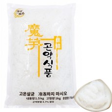 <중화국제>곤약말이 실곤약 대용량 업소용, 1.5kg, 1개