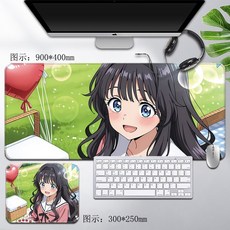 향기로운 꽃은 늠름하게 핀다 마우스패드 키보드 장패드 두께 3mm, 300x250mm, AF, 1개