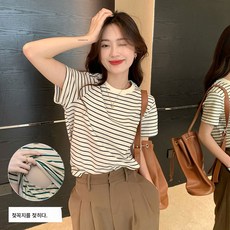 수유옷여름 반팔티셔츠 산후 핫맘 루즈핏 날씬해 보이는 순면 와플 수유 상의 반팔 산후복