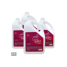 향기나는미인 대용량 린스 4Kg x 4개 리필용샴푸