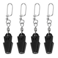 다운리거 터미널 키트 4개 빠르고 신뢰할 수 있는 4개의 웨이트 또는 볼 클립 릴리즈 포함 해양 낚시 보트 액세서리 소금 및 담수 139799, 다운리거 터미널 키트 4개, 빠르고 신뢰할 수 있는 4