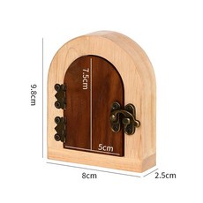 貓眼蓋 修飾蓋 入戶門貓眼貼高端裝飾小巧純實木防盜門貓眼遮擋蓋防偷窺 DCNX, 1個, 進口北美黑胡桃木+橡膠木