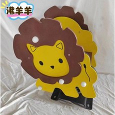 놀이터 스프링 목마 흔들의자 공원 야외 시소 흔들말 놀이기구, 77 36