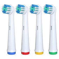 TB 전동 칫솔모 오랄비 type 3744 3756 3757 4728 4731 호환, 4개, 오랄비칫솔모