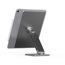 Hipporizz NeoMag iPad 鋁合金磁吸支架 多角度調整 穩固耐用 簡約時尚, 銀色, 1個, iPad Air13/Pro12.9
