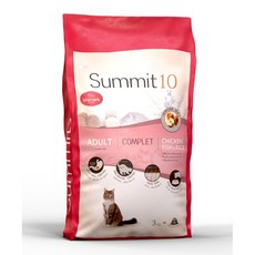 Summit 10 成貓完整配方乾糧 雞肉+魚+米, 1個, 成貓皮毛保健 雞肉+魚+米 1.5kg