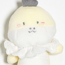 [압소바] 막대 딸랑이 삑삑이 인형 신생아선물 면100%인형 하임 막대 딸랑이 AZA36501G21 NC순천점, 노랑, 1개