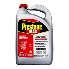 Prestone MAX 適用於 Toyota Lexus Scion 預混式 50/50 冷卻液, 1個, 亞洲車款Toyota/Lexus/Scion