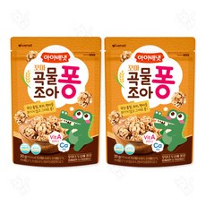 아이배냇 꼬마곡물조아퐁 과자 30g, 곡물맛, 2개