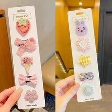 嬰兒寶寶不傷髮胎毛/汗毛髮夾