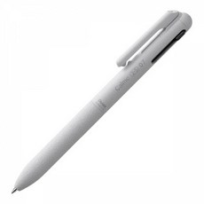 펜텔 카르므 다기능 멀티 볼펜 앤 샤프 0.7mm BXAW375W, 그레이쉬화이트, 1개