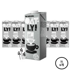 오틀리 바리스타 에디션 귀리음료, 1L, 6개