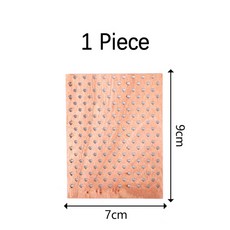 넓은 나무 캔들 심지 베이스 포함 큰 사이즈 양초 제작 코어 무연 나무 코어 콩 파핀 왁스 공급, 1 pc 7x9cm, 1개