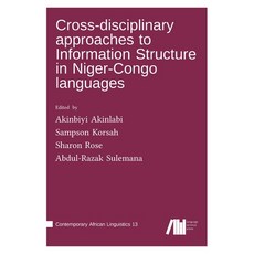(英文圖書)Cross-disciplinary approaches to Information Structure in Niger-Congo languages 精裝版, Language Science Press, 英文