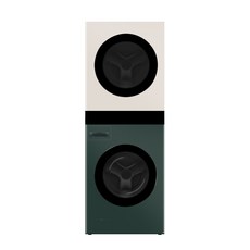 LG전자 트롬 오브제컬렉션 워시타워 WL21GEN 드럼세탁기 FL21GEN 25kg + 건조기 21kg RL21EJN 방문설치, 세탁기(네이처 그린), 건조기(네이처 베이지)