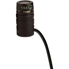 Shure 슈어 WL185M프로페셔널 Low-Profile Lavalier 마이크 - Cardioid Condenser Lav Mic with TA4F Termination I, Black, Gen 1, Supercardioid + TQG (TA4F)
