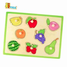 꼭지 퍼즐 과일 우드퍼즐