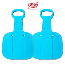 스노우씽-폴딩썰매 접히는 썰매 보관과 휴대가 간편한 접이식 눈썰매 미니눈썰매 1인용 썰매 등산썰매, 05.블루+블루