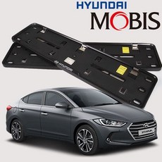 현대모비스 정품 아반떼AD 순정 번호판 가드 플레이트_20260101EA, 현대 아반떼AD_천공용, 1개