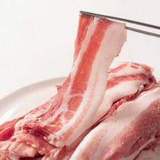 대한민국농수산 국내산 한돈 길쭉이 대패 삼겹살, 3개, 400g