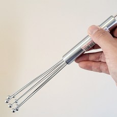 올스텐 구슬 거품기 쇠구슬휘핑기 버블메이커 블렌더, 1개, 26cm