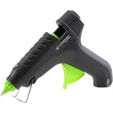 Surebonder 나무 리본 레이스 플로럴 패브릭 폼 블랙 그린과 함께 사용할 수 있는 슈어본더 L-270 에센셜 시리즈 40와트 풀사이즈 저온 핫 글루 건