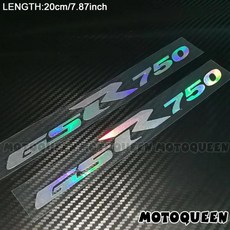 오토바이 반사 탱크 패드 페어링 스티커 데칼, 8. GSR750 Laser, 기본