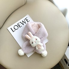 星星兒童圍巾冬季柔軟毛毛寶寶圍脖可愛保暖加厚男女童防風脖套