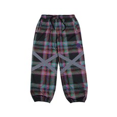 비에스래빗 보드복 바지 팬츠 2223 BSR POT-X REFLECTIVE JOGGER PANTS PURPLE CHECK