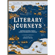 (영문도서) Literary Journeys: Mapping Fictional Travels Across the World of Literature Hardcover, Princeton University Press, English, 9780691266398