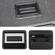 Osompar 렉서스 NX200t NX300 NX300h RX350 RX350L RX450h RX450hL용 후면 테일게이트 매트 카펫 바닥 핸들 58470-78020-C0 교, 블랙